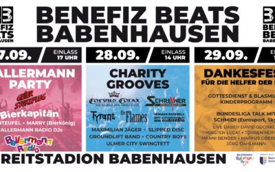 27.09-29.092024 BBB Benefiz Beats Babenhausen zugunsten der Flutopfer